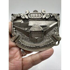Peterson heritage belt buckle designed Maryan Brown Britt limited edition 1983